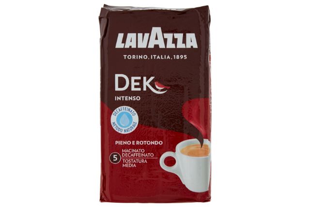 Lavazza Dek Intenso (250g) - Decaffeinated Coffee' | Delicatezza