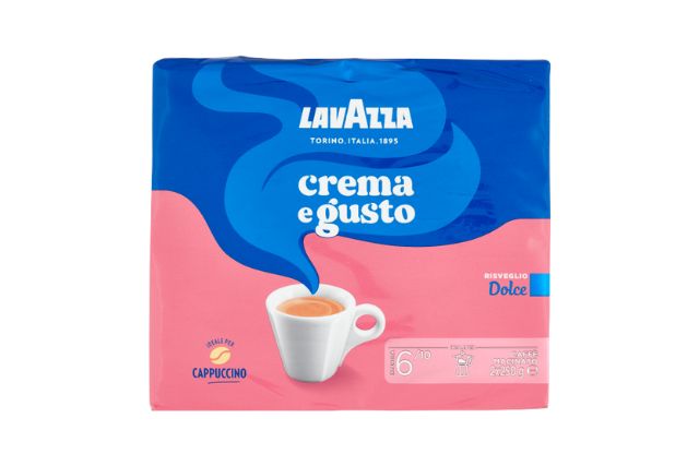 Lavazza Ground Coffee Crema & Gusto Dolce (2x250g) | Delicatezza