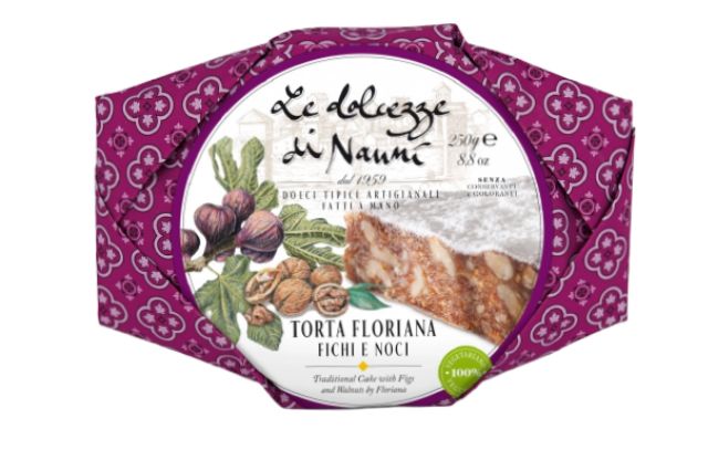 Le Dolcezze di Nanni 100% Vegan Fig & Walnut Torta Floriana (250g) | Wholesale | PDP | Delicatezza