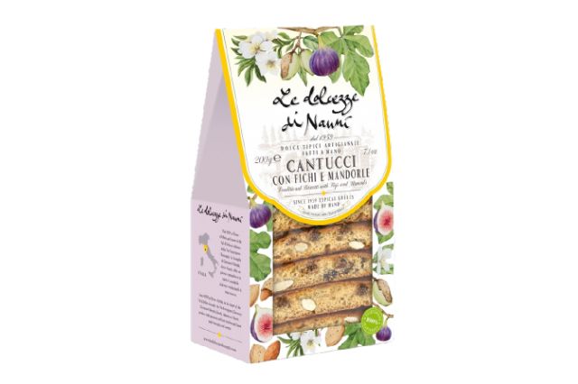Le Dolcezze di Nanni Fig & Almond Handmade Cantucci (200g) | Wholesale | PDP | Delicatezza