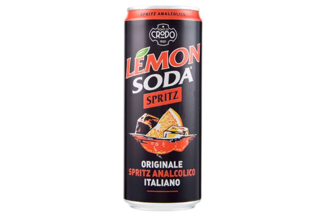 Crodo Lemonsoda Spritz Cans (330ml) | PDP | Delicatezza