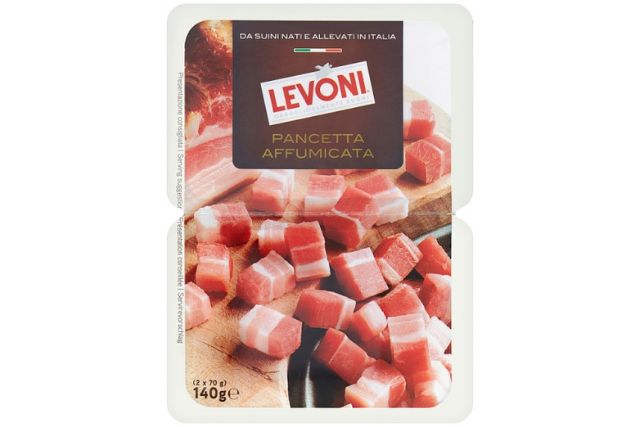 Levoni Pancetta Affumicata Cubed  (140g) | Wholesale | Delicatezza