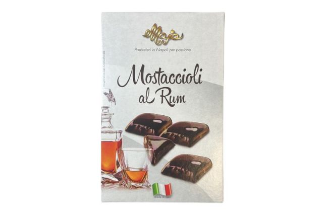 Maja Mini Mostaccioli Rum (12x200g) | Special Order | PDP | Delicatezza