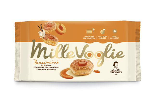 Matilde Vicenzi MilleVoglie with Apricot and Vanilla (90g) | Delicatezza