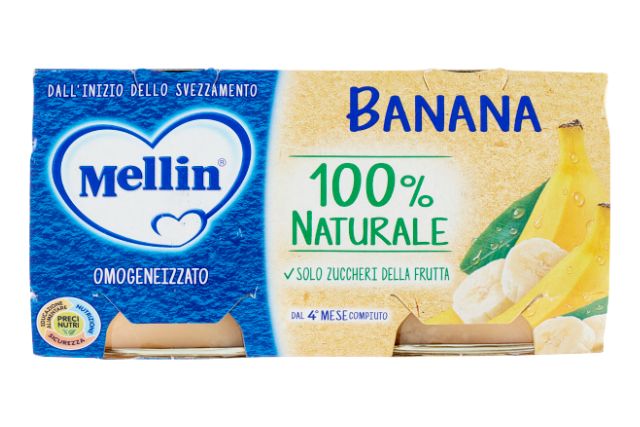 Mellin Banana Puree (2x100g) - Baby Food | Delicatezza