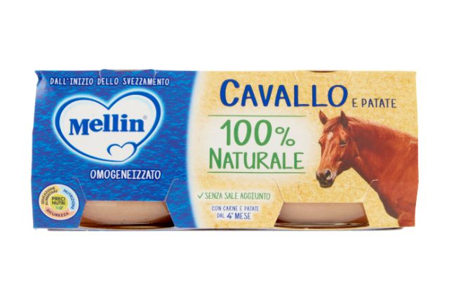 Mellin Horse Mea Puree (12x2x80g) - Baby Food | Special Order | Delicatezza