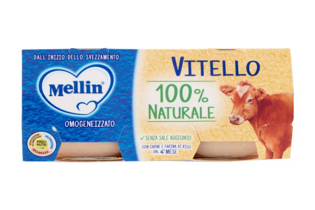 Mellin Veal Puree (2x80g) - Baby Food | Delicatezza