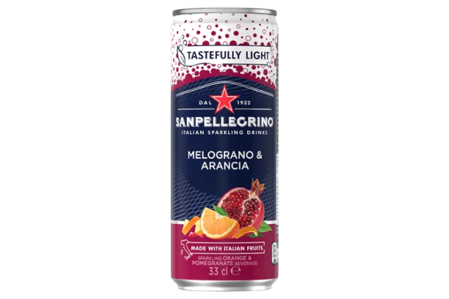 San Pellegrino Melograno e Arancia (12x330ml) | Wholesale | Delicatezza