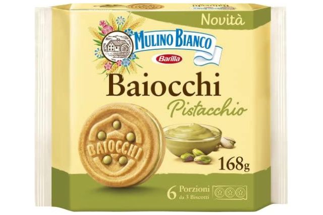 Mulino Bianco Baiocchi Pistachio (9x168g) | Special Order | Delicatezza