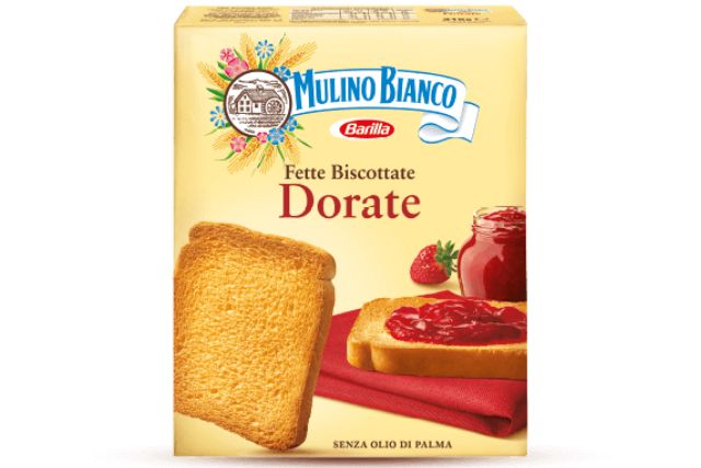 Mulino Bianco Fette Biscottate Dorate (32x315g) | Wholesale | Delicatezza