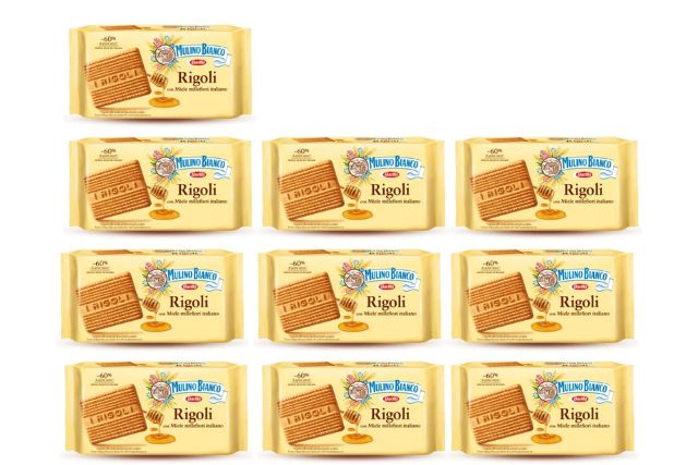 Mulino Bianco Rigoli Multibuy Offer (10x400g) | PDP | Delicatezza