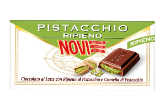 Novi Pistachio Chocolate (105g) | Wholesale | PDP | Delicatezza