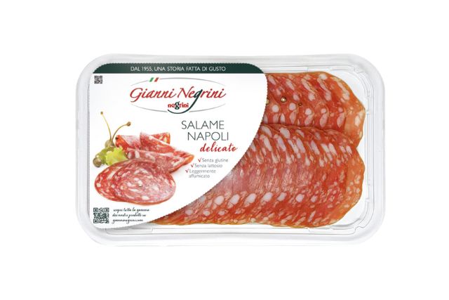 Negrini Salame Napoli Sliced (80g) | PDP | Delicatezza