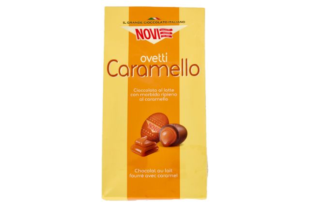 Novi Chocolate Ovetti Caramel (10x160g) | Special Order | Delicatezza