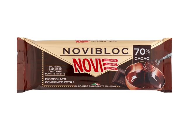 Novi Dark Chocolate Block 70% (18x140g) | Special Order | Delicatezza