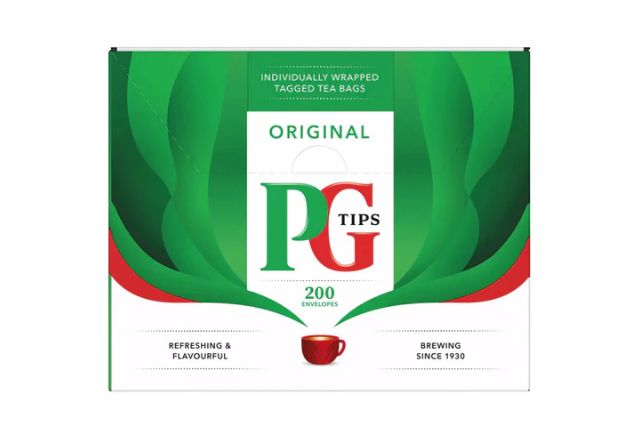 PG Tips Envelope Tea Bags (200 bags) | Wholesale | PDP | Delicatezza