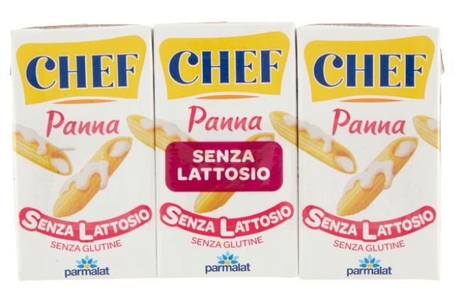Parmalat Panna Chef Lactose Free (3x125ml) | Delicatezza