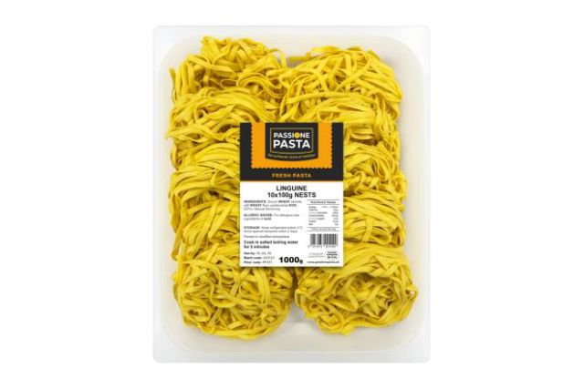 Passione Pasta  Fresh Egg Linguine (10x100g) | Wholesale | Delicatezza 