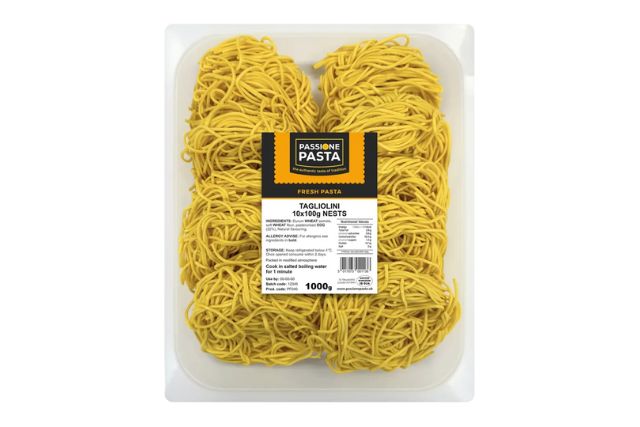 Passione Pasta Fresh Egg Tagliolini (1Kg) | Wholesale | Delicatezza