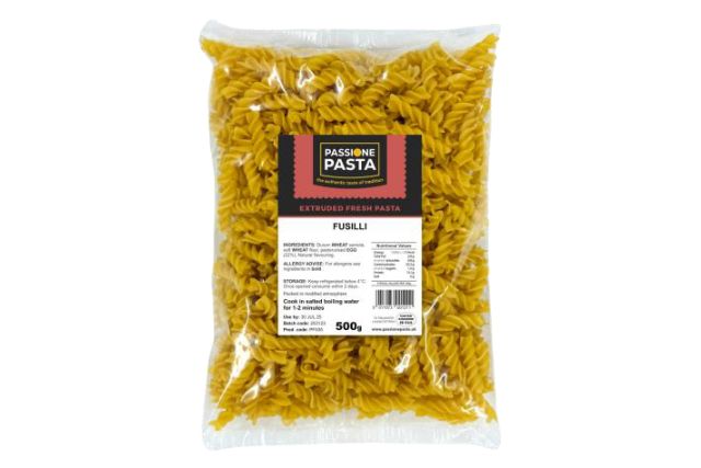 Passione Pasta Fresh Egg Fusilli (500g)  | Delicatezza