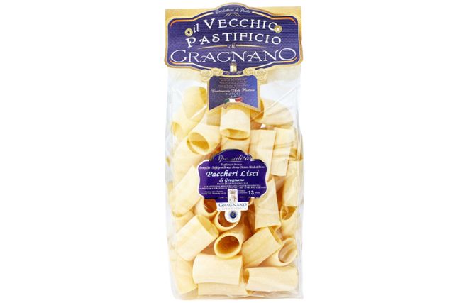 Pasta di Gragnano IGP Paccheri Lisci (12x500g) | Wholesale | Delicatezza