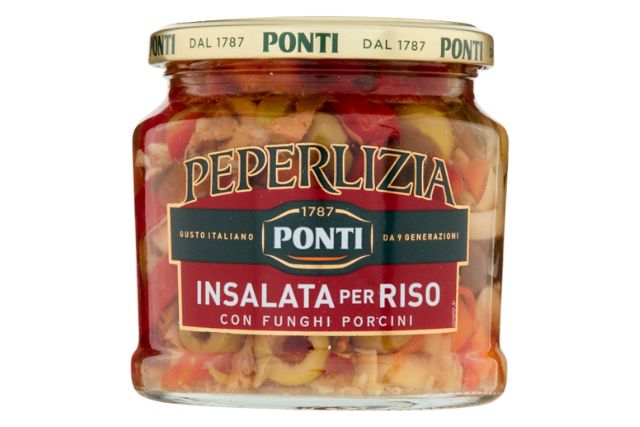 Ponti Peperlizia Rice Salad with Porcini Mushrooms (350g) | Delicatezza