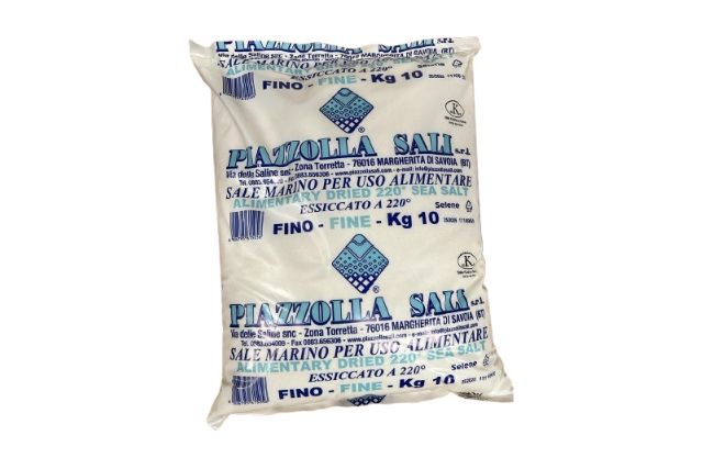Piazzolla Sali Sale Fino - Fine Salt (10kg) | Special Order | PDP | Delicatezza