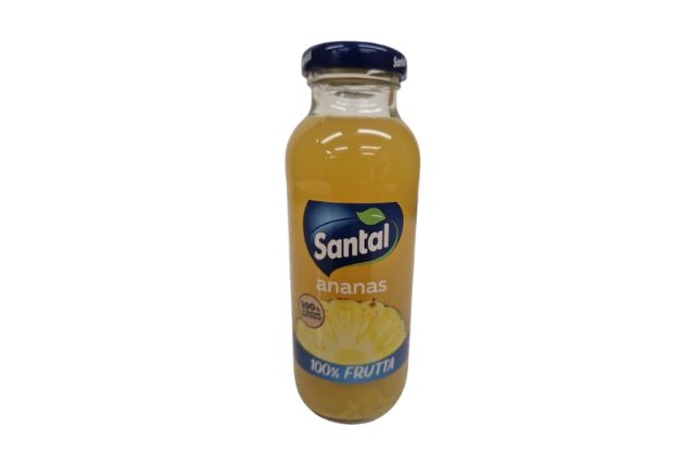 Santal Pineapple Glass Bottles (24x250ml) | Wholesale | Delicatezza
