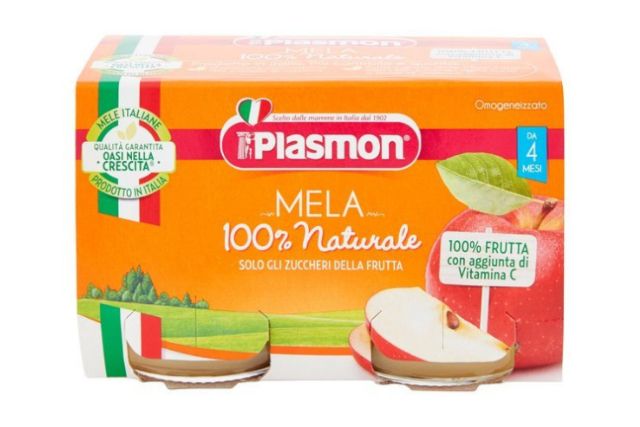 Plasmon Apple Puree (2x104g) - Baby Food | Delicatezza