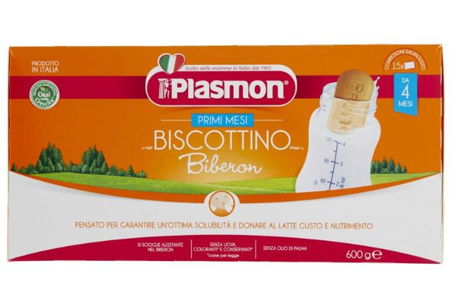 Plasmon Biscottino Biberon (8x600g) - Baby Food | Special Order | Delicatezza