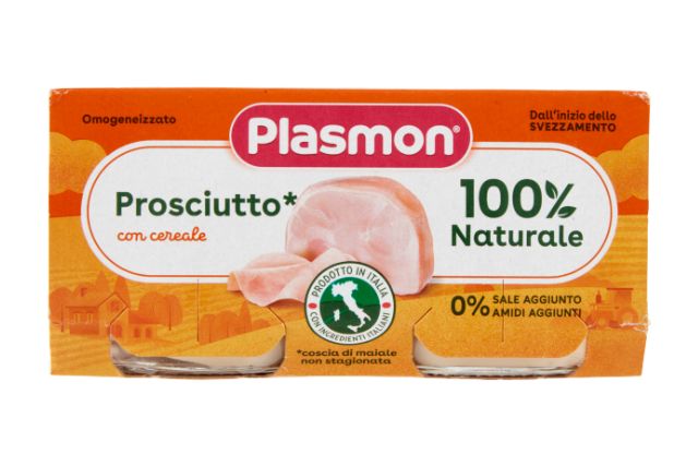 Plasmon Ham Puree (2x80g) - Baby Food | Delicatezza