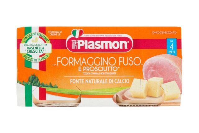Plasmon Ham and Cheese Puree (2x80g) - Baby Food | Delicatezza