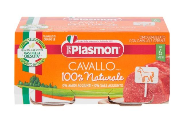 Plasmon Horse Puree (12x2x80g) - Baby Food | Special Order | Delicatezza