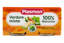 Plasmon Mixed Vegetables Puree (2x80g) - Baby Food | Delicatezza