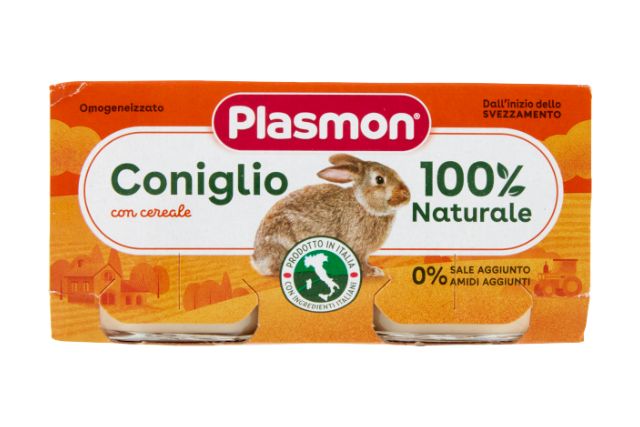 Plasmon Rabbit Puree (2x80g) - Baby Food | Delicatezza