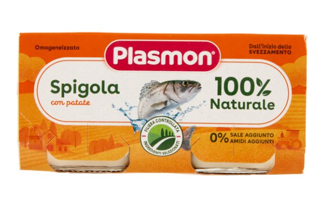 Plasmon Seabass Puree (2x80g) - Baby Food | Delicatezza