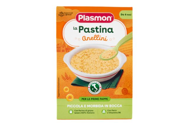 Plasmon Anellini Small Pasta (12x300g) - Baby Food | Special Order | Delicatezza