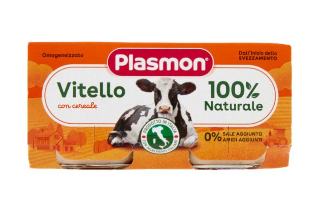 Plasmon Veal Puree (12x2x80g) - Baby Food | Special Order | Delicatezza