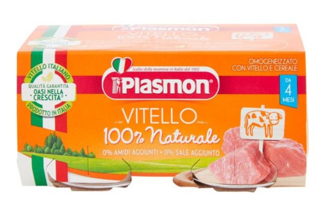 Plasmon Veal Puree (2x80g) - Baby Food | Delicatezza