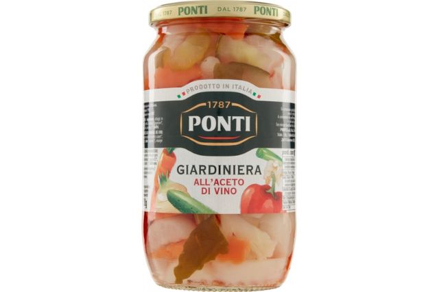 Ponti Giardiniera (6x800g) | Special Order | Delicatezza