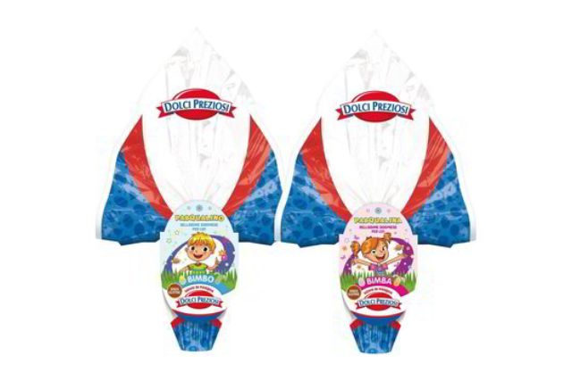Preziosi Easter Egg Kids Milk Chocolate (18x150g) | Special Order | Delicatezza