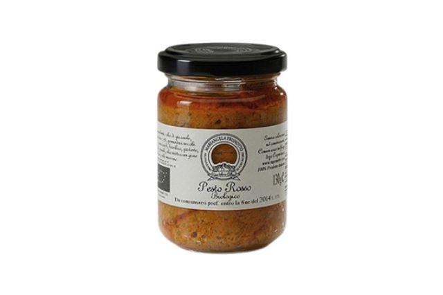 Prunotto Organic Red Pesto (12x130g) | Wholesale | PDP | Delicatezza