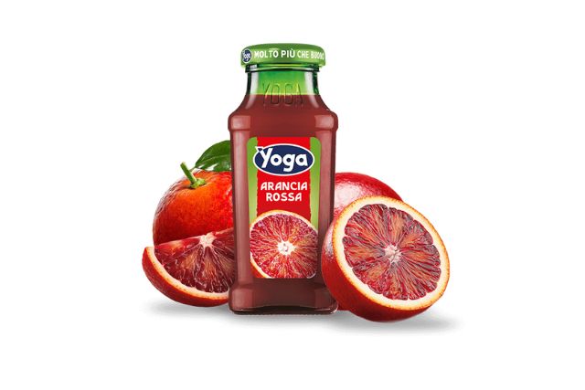 Yoga Red Orange Juice Glass Bottle (24x200ml) | Special Order | Delicatezza