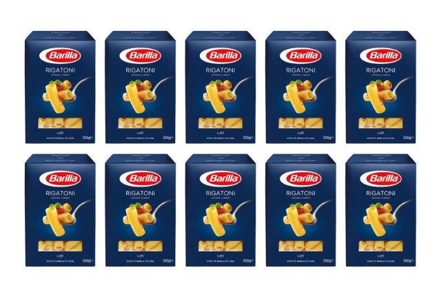 Barilla Rigatoni No.89 Multibuy Offer (10x500g) | PDP | Delicatezza