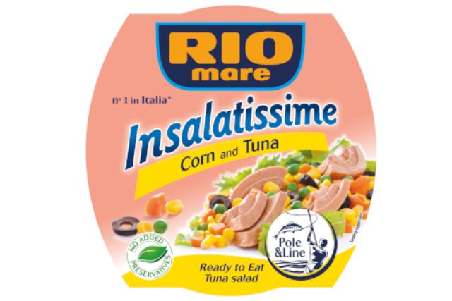 Rio Mare Insalatissime Tuna & Sweetcorn Salad (36x160g) | Special Order | Delicatezza