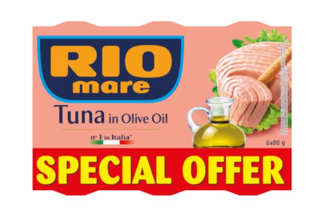 Rio Mare Tuna Fish Tin in Olive Oil (6x80g) | Wholesale | PDP | Delicatezza