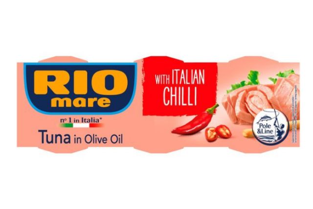 Rio Mare Tuna Fish Tin in Olive Oil with Italian Chilli (32x3x80g) | Special Order | Delicatezza