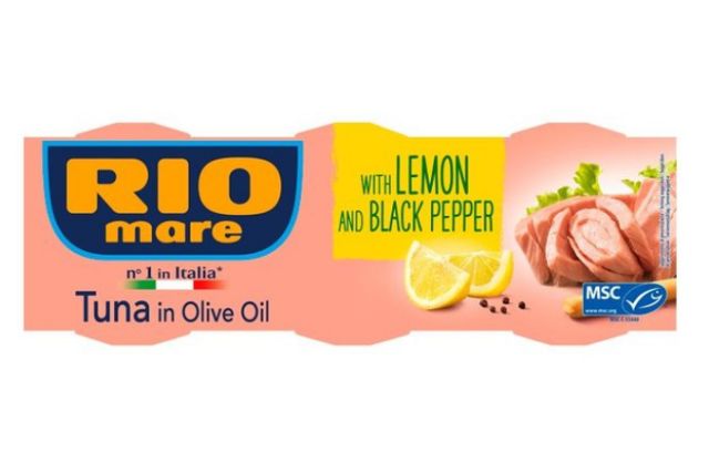 Rio Mare Tuna Fish Tin in olive oil with Lemon and Black Pepper (32x3x80g) | Special Order | Delicatezza
