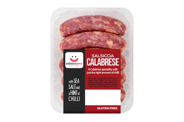 Salsicciamo Calabrian Traditional Sausages (1Kg) - with a hint of chilli | Wholesale | Delicatezza