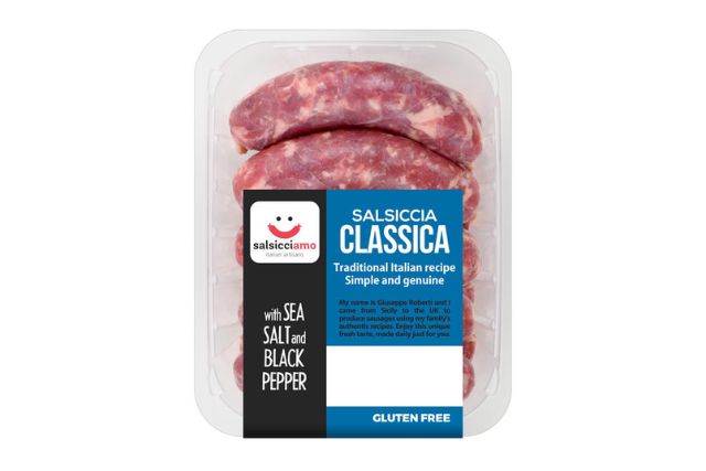 Salsicciamo Classic Traditional Sausages (1Kg) - with black pepper | Wholesale | Delicatezza